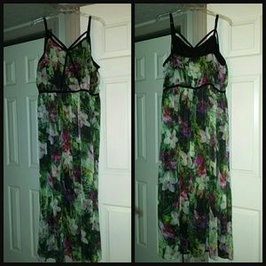 Floral Chiffon Dress