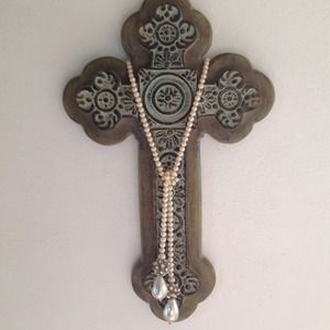 ! Vintage Wrap Necklace "Pearl"