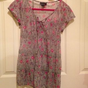floral blouse