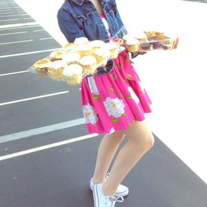 Pink Floral Abercrombie Dress