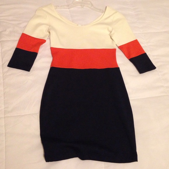 Color block dress