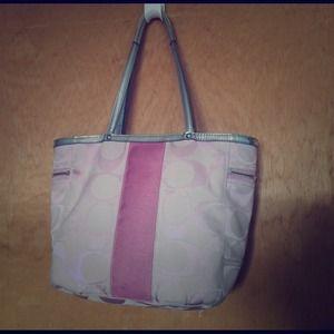 Gorgeous pink Coach!