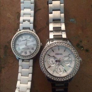 Fossil and Anne Klein watches
