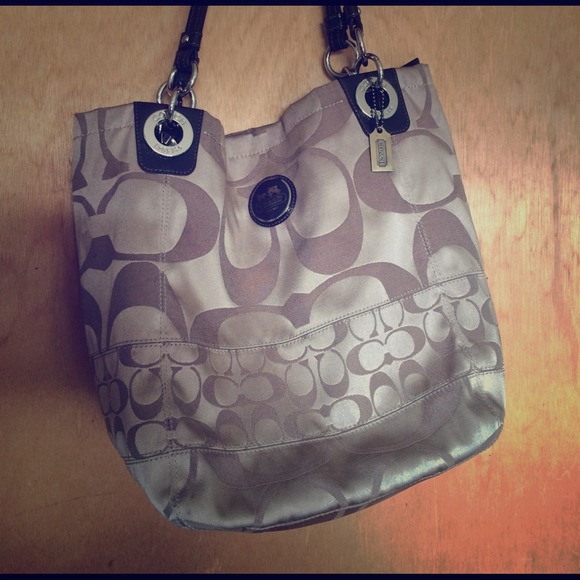 Tan Sateen Coach - Picture 1 of 3