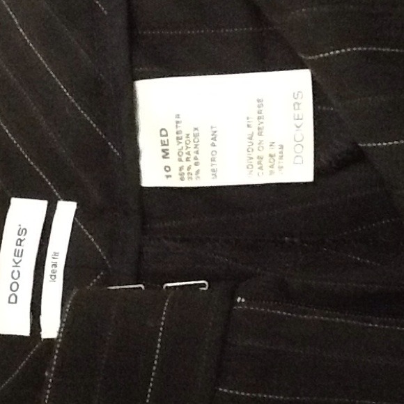 Brand new Pinstipred black dockers - Picture 3 of 4