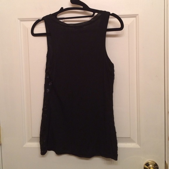 Express sequined tank top - Picture 3 of 4