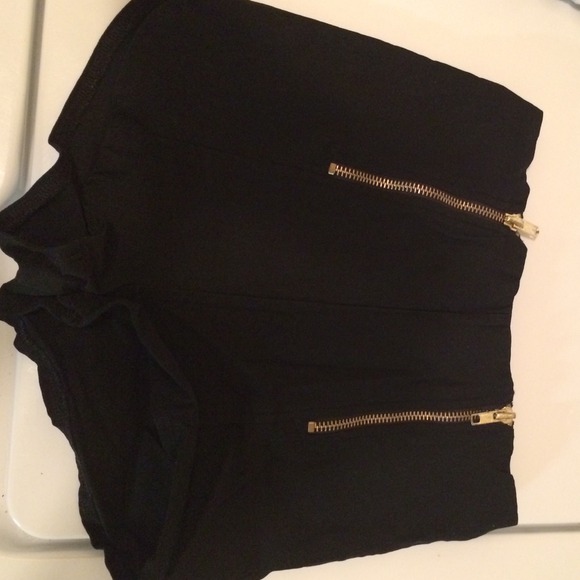 Black high waisted