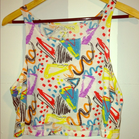 Forever 21 fresh prince limited edition crop top!