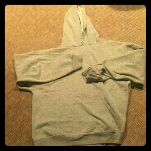 Gray sweatshirt
