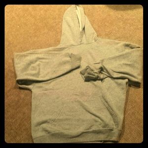Gray sweatshirt
