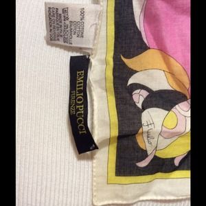 FINAL DAYS AND PRICE cotton Pucci scarf square