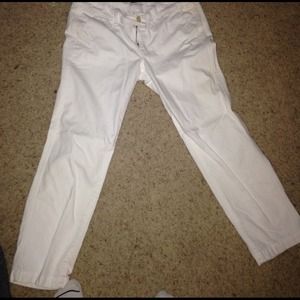 American eagle white capris