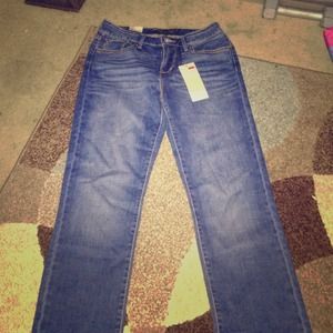 Women's blue jeans Levi's Demi curve
