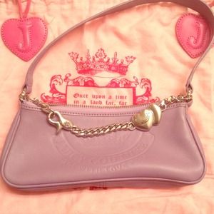 Juicy Couture Purse - Small Lavender w/ Chain