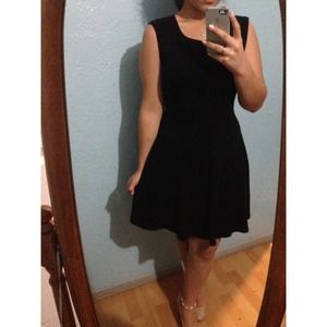 Forever 21 black skater dress