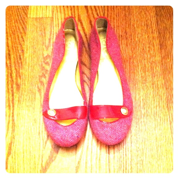 Jcrew tweed flats