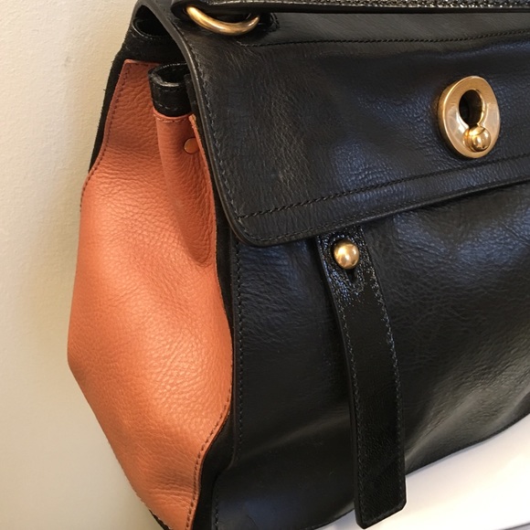 RESERVED: YSL Medium MUSE TWO in camel and black! - Picture 3 of 4