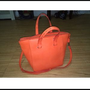 Bright Orange Zara Tote