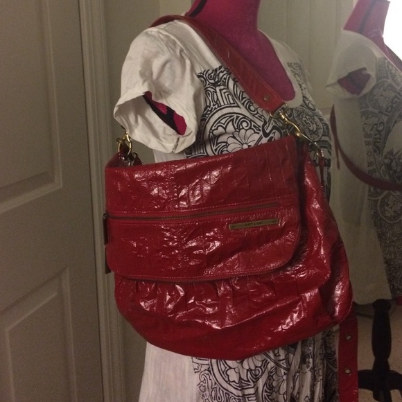 Matt & Nat red crinkle bag