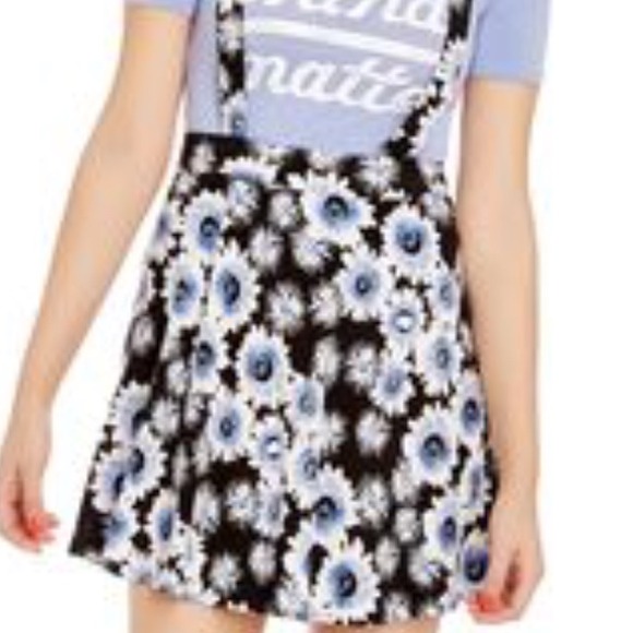 Bethany Mota floral skirt