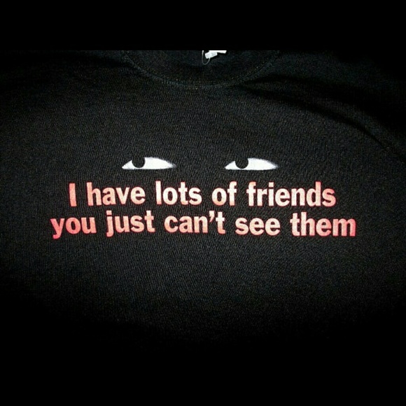 Funny Statement T-Shirt Tees FRIENDS SIZE M 38-40