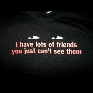 Funny Statement T-Shirt Tees FRIENDS SIZE M 38-40