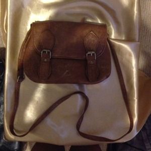 Tan crossbody purse