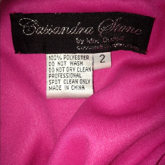 Pink and gold formal dress - Picture 2 of 4