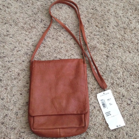 Brown Leather CrossBody Bag!