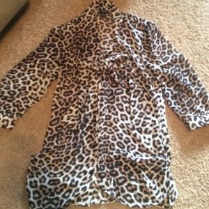 Cheetah Silk Top