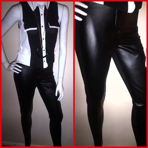 ❤️VEGAN LEATHER JEGGINS❤️