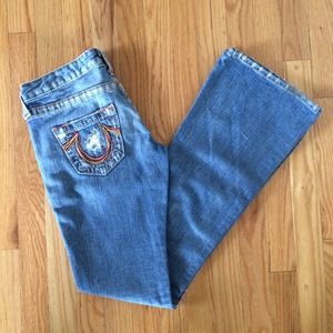 True Religion Rainbow Bobby Jeans