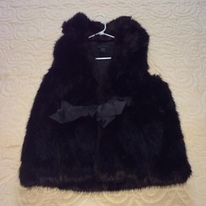 Steve Madden Faux Fur Vest (Small)