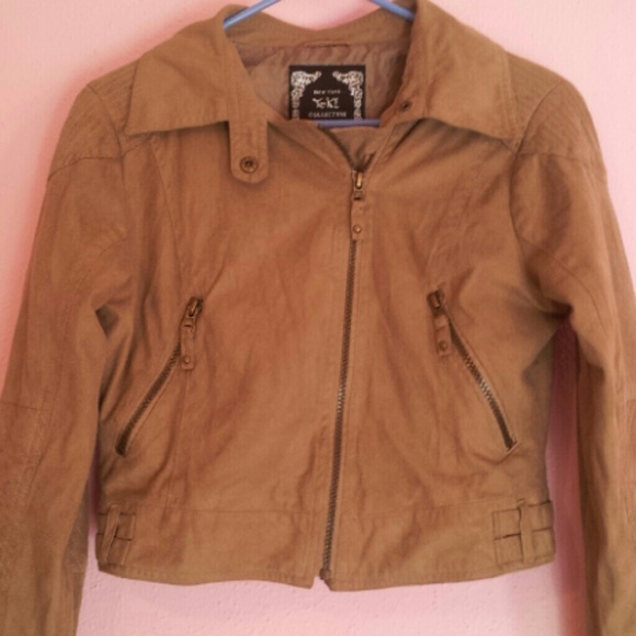 New York Collection crop jacket light weight.