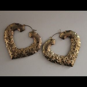 Door knocker retro earrings