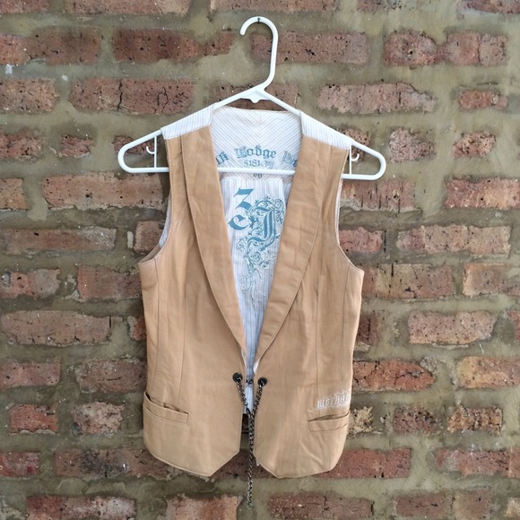 3J Leather Vest