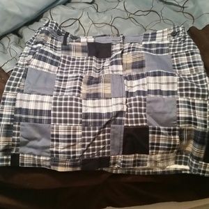Loft Plaid skirt