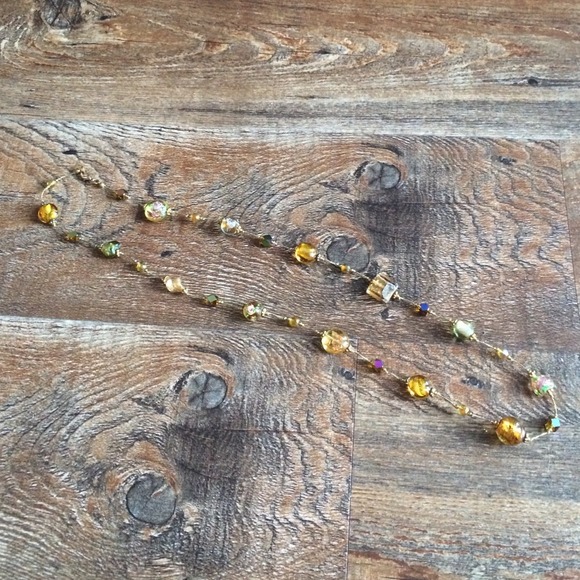 Brown Multicolor Necklace