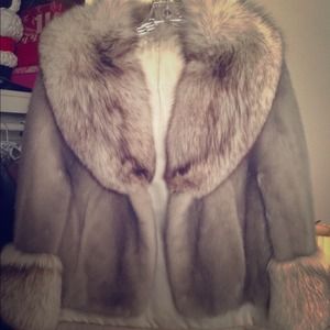 Vintage Mink Caplet