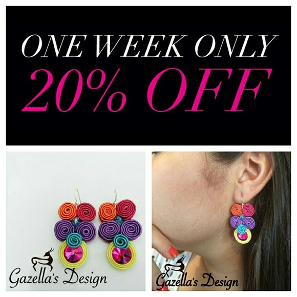 Handmade Unique Spiral Earrings!