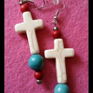 Dia de los Muertos inspired earrings