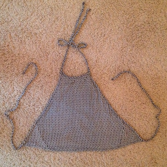 Brandy melville open back halter