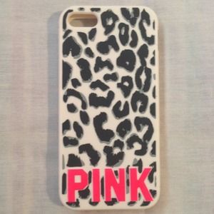 Pink cheetah print case