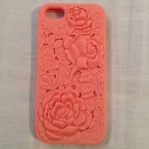 Pink rose iPhone case