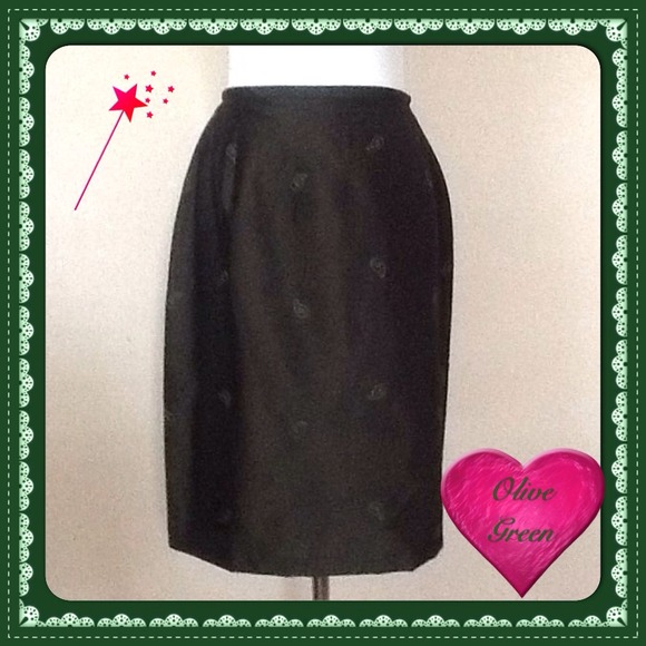 Casual Corner Silk Skirt