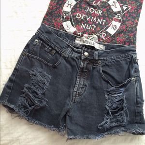 Brandy Melville Black High Waisted Shorts