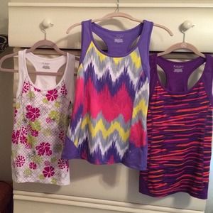 Workout tops - three for......
