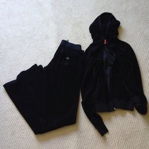 Juicy couture terry suit