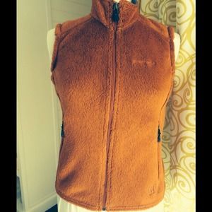 Patagonia Women's Full Zip  R Vest- Orange