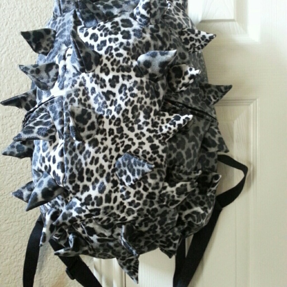 Spike Animal print backpack